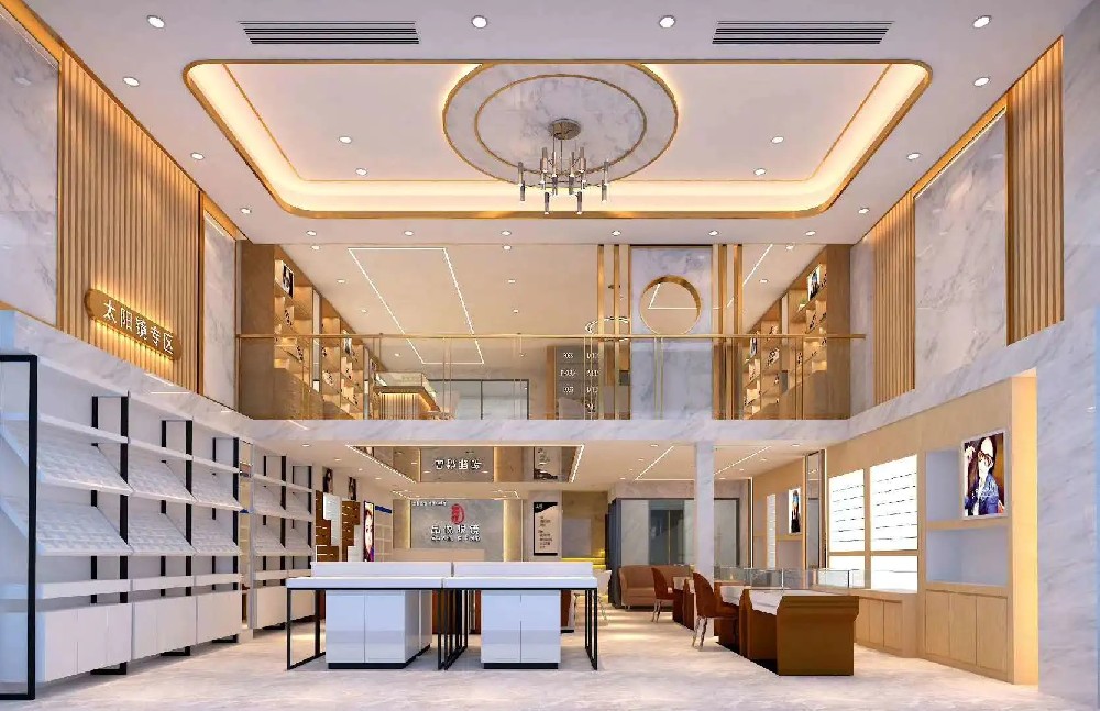 北京上海深圳廣州眼鏡專(zhuān)柜專(zhuān)賣(mài)店展廳裝修SI設(shè)計(jì)