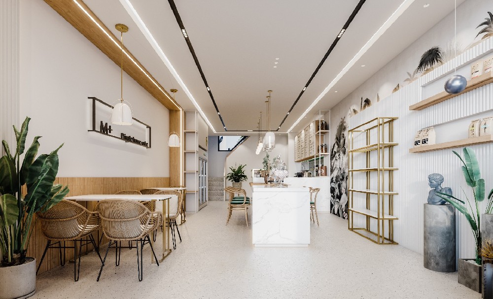 化妝品專(zhuān)柜的裝修設(shè)計(jì)，要想更時(shí)尚，可以從多個(gè)方面進(jìn)行考慮